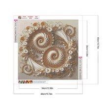 Load image into Gallery viewer, Diamond Painting - Full Round - Khaki kaleidoscope (40*40CM)