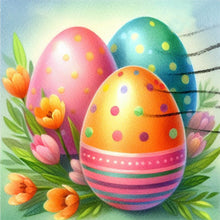 Load image into Gallery viewer, Diamond Painting - Full Round - Easter (30*30CM)