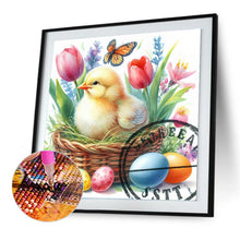 Load image into Gallery viewer, Diamond Painting - Full Round - Easter chicken (30*30CM)
