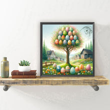 Load image into Gallery viewer, Diamond Painting - Full Round - Easter tree (30*30CM)