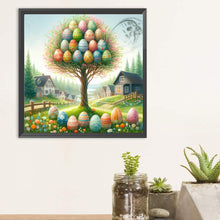 Load image into Gallery viewer, Diamond Painting - Full Round - Easter tree (30*30CM)
