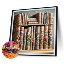 Load image into Gallery viewer, Diamond Painting - Full Square - Bookshelf (40*40CM)