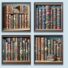 Load image into Gallery viewer, Diamond Painting - Full Square - Bookshelf (40*40CM)