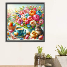 Load image into Gallery viewer, Diamond Painting - Full Round - Easter decorations and small animals (30*30CM)