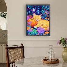 Load image into Gallery viewer, Diamond Painting - Full Round - Colorful cat (30*40CM)