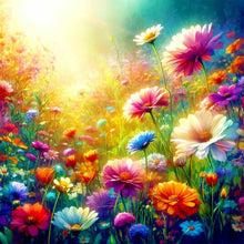 Load image into Gallery viewer, Diamond Painting - Full Round - Colorful flowers (30*30CM)