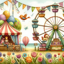 Load image into Gallery viewer, Diamond Painting - Full Round - Carnival amusement park (40*40CM)