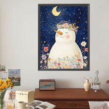 Load image into Gallery viewer, Diamond Painting - Full Round - Cartoon snowman (40*50CM)