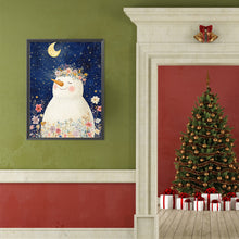 Load image into Gallery viewer, Diamond Painting - Full Round - Cartoon snowman (40*50CM)