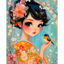 Load image into Gallery viewer, Diamond Painting - Full Round - Cartoon girl (40*50CM)