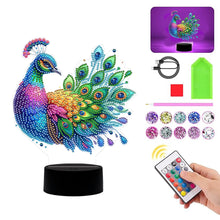 Load image into Gallery viewer, Animal Diamond Painting Night Light with Tools Diamond Art Lamp Home Decoration
