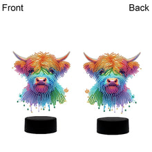 Load image into Gallery viewer, Animal Diamond Painting Night Light with Tools Diamond Art Lamp Home Decoration