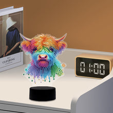 Load image into Gallery viewer, Animal Diamond Painting Night Light with Tools Diamond Art Lamp Home Decoration