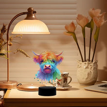 Load image into Gallery viewer, Animal Diamond Painting Night Light with Tools Diamond Art Lamp Home Decoration