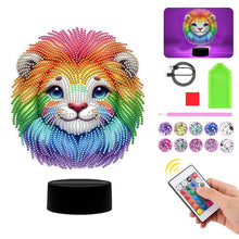 Load image into Gallery viewer, Animal Diamond Painting Night Light with Tools Diamond Art Lamp Home Decoration