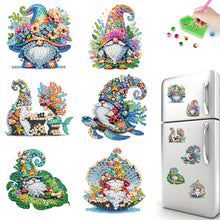 Load image into Gallery viewer, 6Pcs Diamond Painting Refrigerator Magnets Diamond Art Kits Diamond Art Magnets