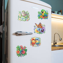 Load image into Gallery viewer, 5Pcs Diamond Painting Refrigerator Magnets Diamond Art Kits for Adults Beginners
