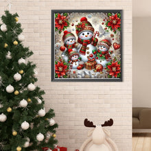 Load image into Gallery viewer, Diamond Painting - Full Round - Snowman (40*40CM)