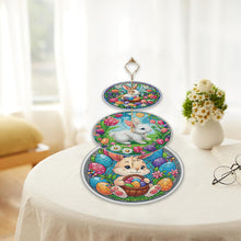 Load image into Gallery viewer, 3 Tier Acrylic Diamond Cupcake Stand Tower 5D DIY Diamond Painting Serving Tray