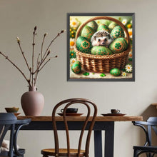 Load image into Gallery viewer, Diamond Painting - Full Round - Easter four-leaf clover egg hedgehog (40*40CM)