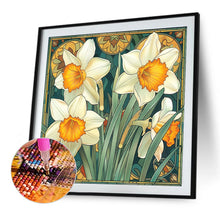 Load image into Gallery viewer, Diamond Painting - Full Round - Daffodil (40*40CM)