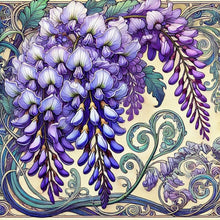 Load image into Gallery viewer, Diamond Painting - Full Round - Wisteria (40*40CM)