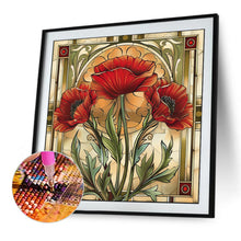 Load image into Gallery viewer, Diamond Painting - Full Round - Poppy (40*40CM)