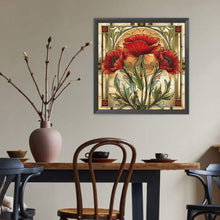 Load image into Gallery viewer, Diamond Painting - Full Round - Poppy (40*40CM)