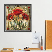 Load image into Gallery viewer, Diamond Painting - Full Round - Poppy (40*40CM)