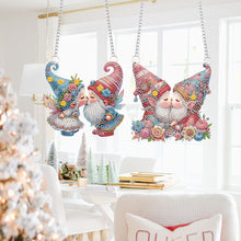Load image into Gallery viewer, 2pcs Cute Gnome Diamond Art Hanging Pendant 5D DIY Diamond Painting Dots Pendant