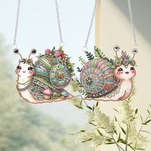 Load image into Gallery viewer, 2pcs Animal Diamond Art Hanging Pendant 5D DIY Diamond Painting Dots Pendant