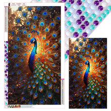 Load image into Gallery viewer, Diamond Painting - Full Round - Peacock (40*70CM)