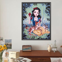 Load image into Gallery viewer, Diamond Painting - Full Round - Moose and Snow White (40*50CM)
