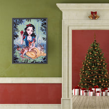 Load image into Gallery viewer, Diamond Painting - Full Round - Moose and Snow White (40*50CM)