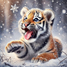 Load image into Gallery viewer, Diamond Painting - Full Square - Feel the Taste of Snow (30*30CM)