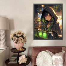 Load image into Gallery viewer, AB Diamond Painting - Full Round - Potion girl (40*50CM)
