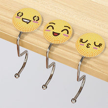 Load image into Gallery viewer, 3Pcs Cute Cartoon Rhinestone Painting Keychain Hanger Diamond Painting Art Hooks