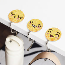 Load image into Gallery viewer, 3Pcs Cute Cartoon Rhinestone Painting Keychain Hanger Diamond Painting Art Hooks