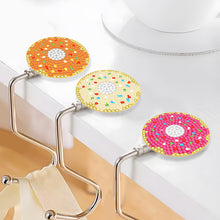 Load image into Gallery viewer, 3Pcs Cute Cartoon Rhinestone Painting Keychain Hanger Diamond Painting Art Hooks