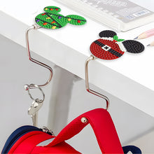 Load image into Gallery viewer, 3Pcs Cute Cartoon Rhinestone Painting Keychain Hanger Diamond Painting Art Hooks