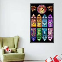 Load image into Gallery viewer, AB Diamond Painting - Full Round - Ibrahimovic glass art (40*70CM)