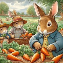 Load image into Gallery viewer, Diamond Painting - Full Square - Peter Rabbit's manor (40*40CM)