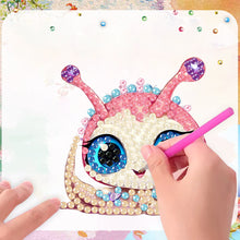 Load image into Gallery viewer, 6Pcs Acrylic Snail DIY Diamond Art Refrigerator Magnets Sticker for Beginners