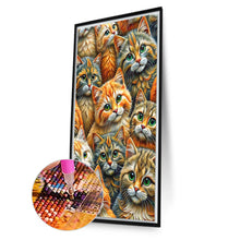 Load image into Gallery viewer, Diamond Painting - Full Square - Cat (40*70CM)
