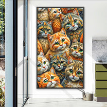 Load image into Gallery viewer, Diamond Painting - Full Square - Cat (40*70CM)