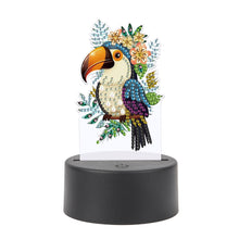 Load image into Gallery viewer, Acrylic Double Sided Diamond Art Light Ornaments for Easter Gifts (Toucan)