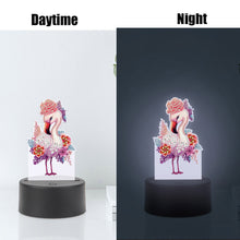 Load image into Gallery viewer, Acrylic Double Sided Diamond Painting LED Night Light for Adults(Flamingo)