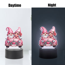 Load image into Gallery viewer, Acrylic Double Sided Diamond Painting LED Night Light for Adults Beginner(Gnome)