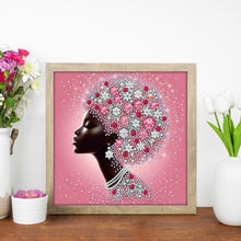 Load image into Gallery viewer, Diamond Painting - Partial Special Shaped - Indians (30*30CM)
