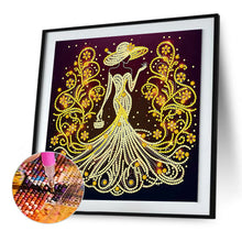 Load image into Gallery viewer, Diamond Painting - Partial Special Shaped - Elegant ladies (30*30CM)